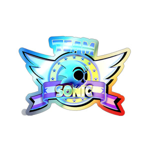 Team Sonic Holo Sticker