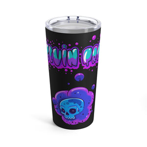 Bubble Skull Tumbler