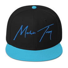 Load image into Gallery viewer, Melvin Troy Signature Snapback Hat (Blue)
