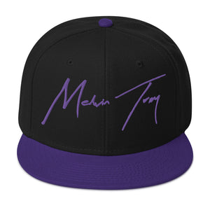Melvin Troy Signature Snapback Hat (Purple)